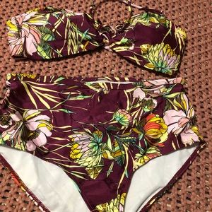 SHEIN HIGH WAISTED 2 PIECE SWIMSUIT